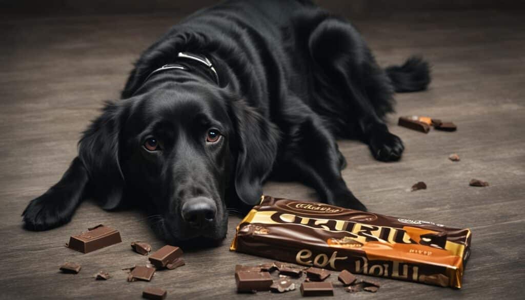 Un chien a mangé du chocolat Danger, toxicité et réaction — free download